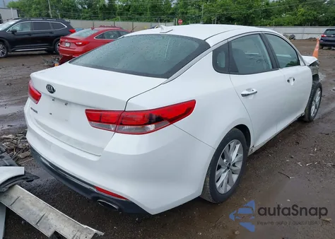 2016 Kia Optima Lx из США, поврежденный, VIN 5XXGT4L39GG018055
